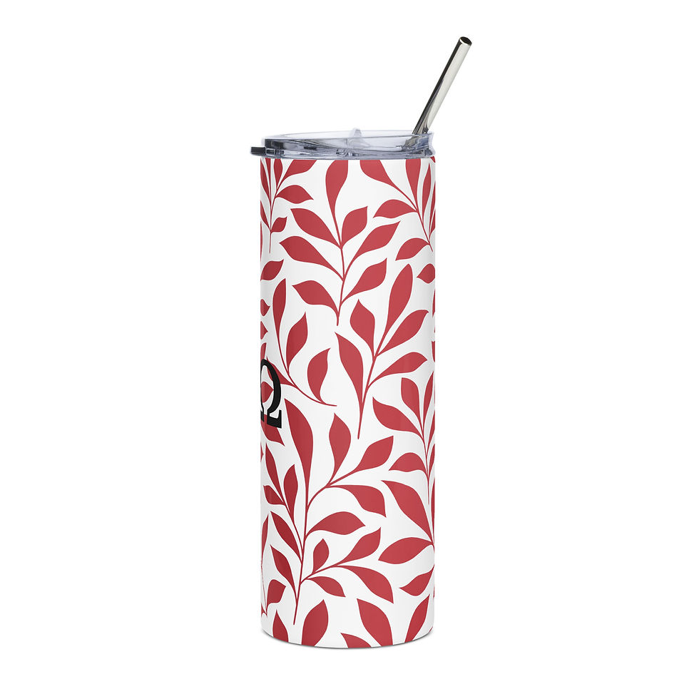 Thumbnail: Petals and Patterns Collection 20 oz. Stainless steel tumbler