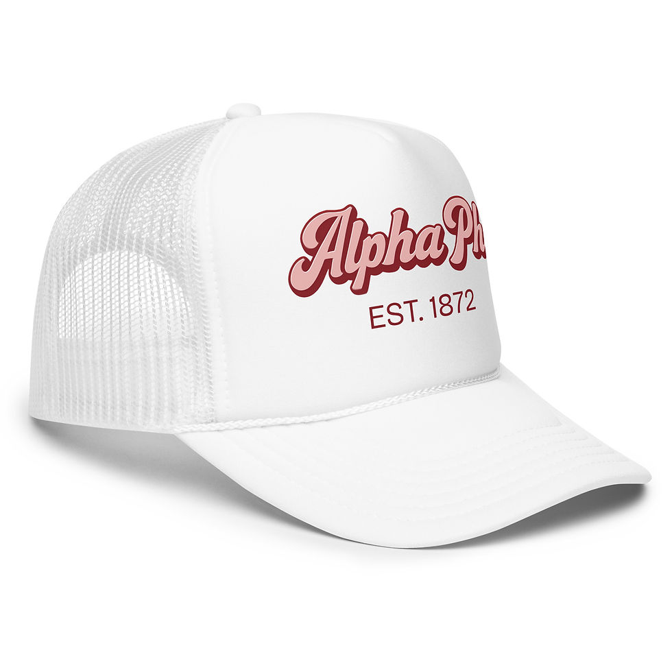Thumbnail: Retro Love Foam trucker hat