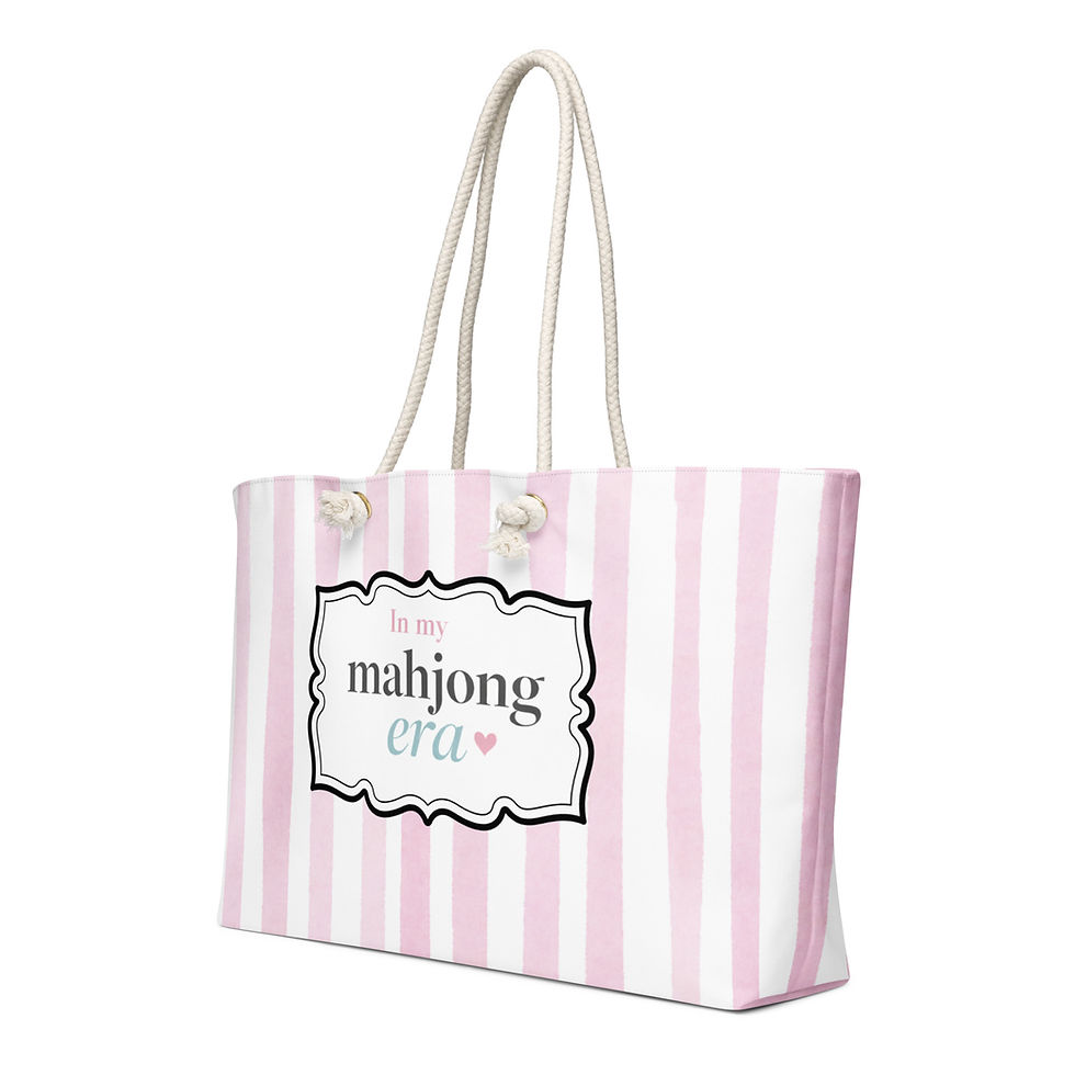 Thumbnail: Mahjong Era Tote Bag