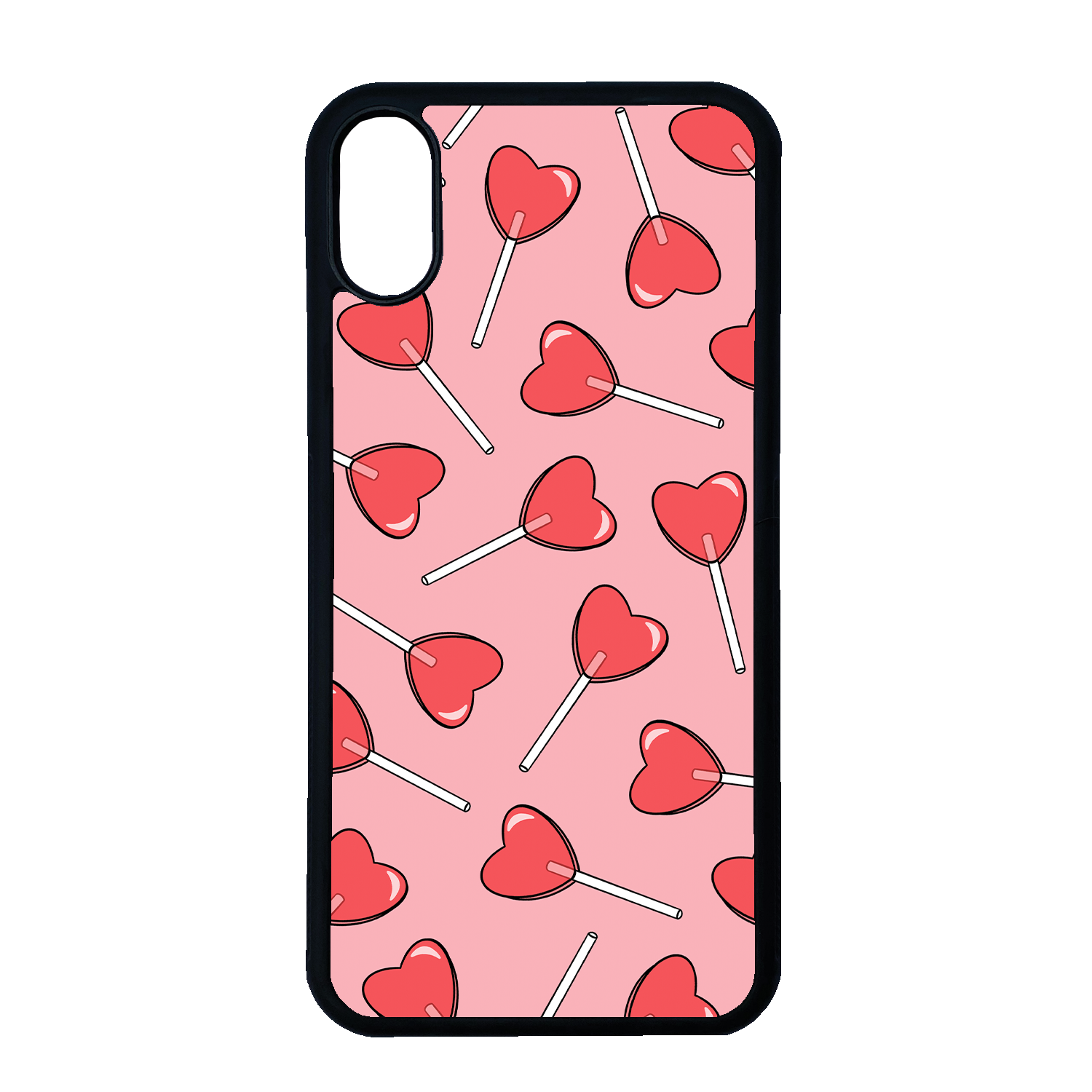 Heart Lollipops Case
