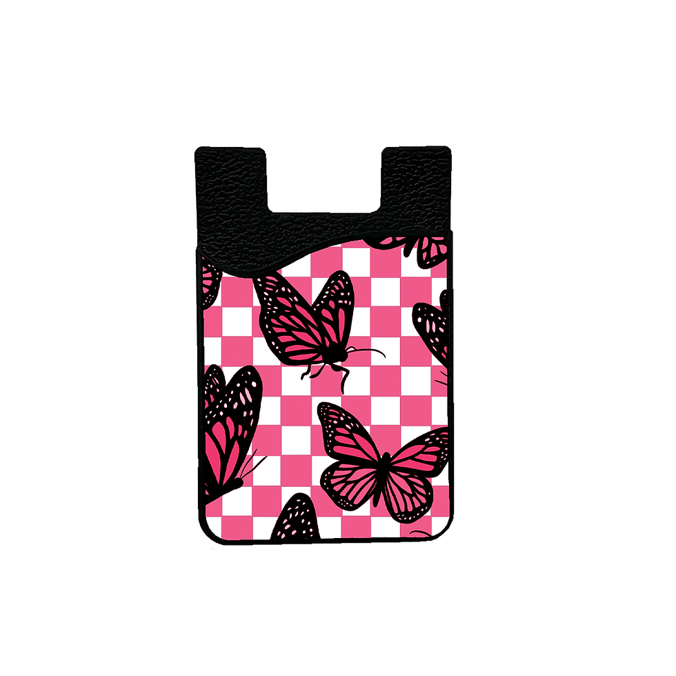 Thumbnail: Butterfly Checkers Card Holder