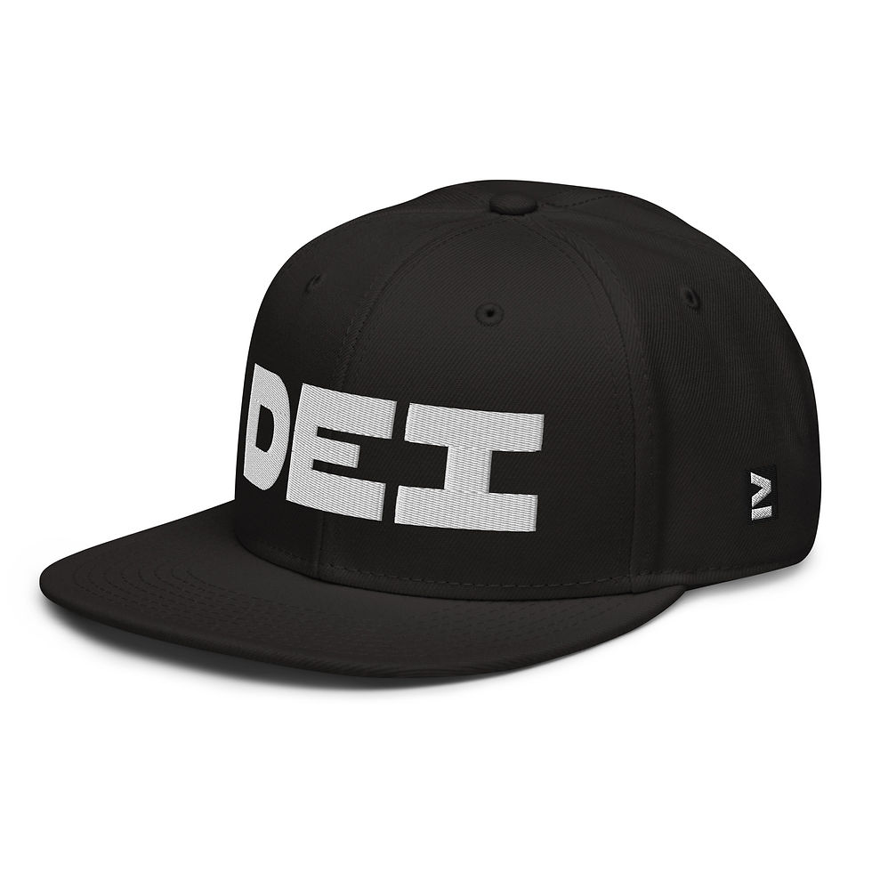 Thumbnail: DEI Snapback | Grey Bottom
