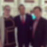 JFK with Viivi Lähteenoja & Teemu Ropponen of My Data Global at Washington D.C. Union Station 2018 (we think). Maybe 2017.
