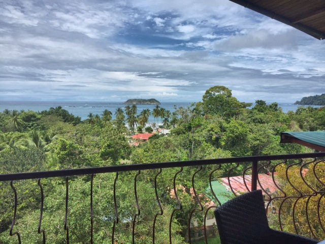 View from top of San Bada Hotel