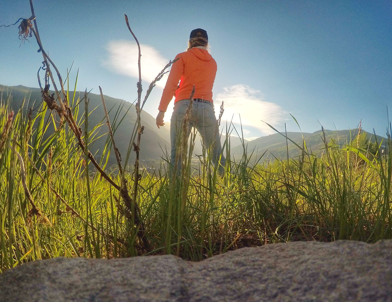 Sunrise in Vail mountains