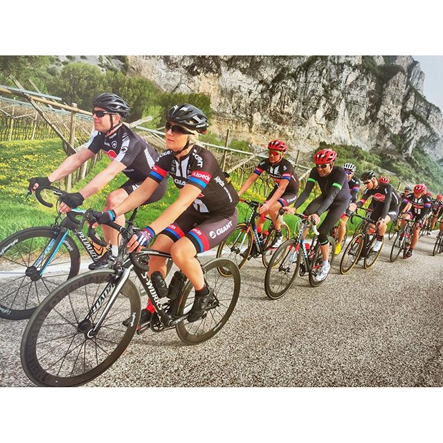 Nice ride with #Alpecin  from #Caldaro to #Trento last week.. ..
