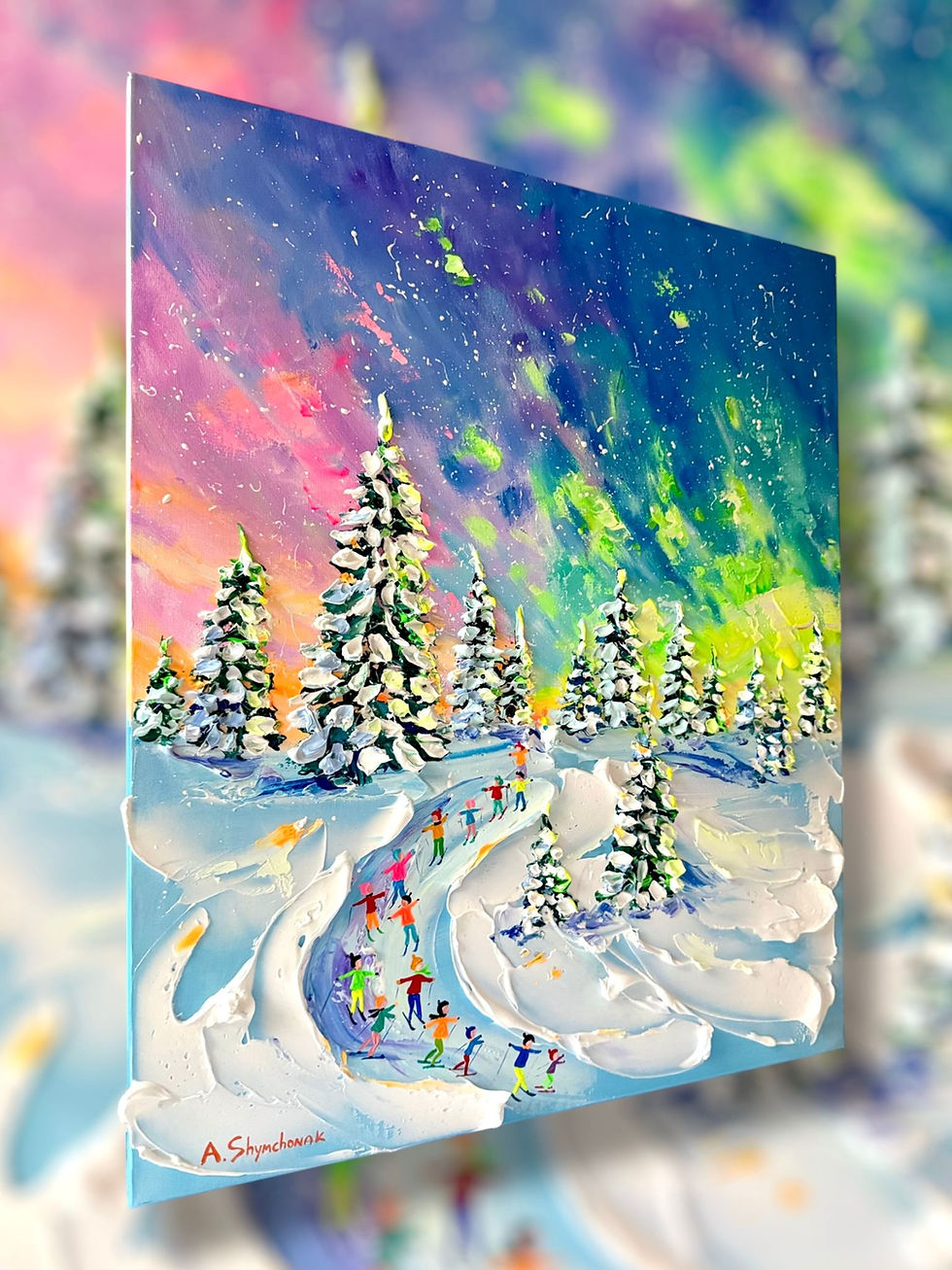 Thumbnail: When the sky dances, Lapland Finland