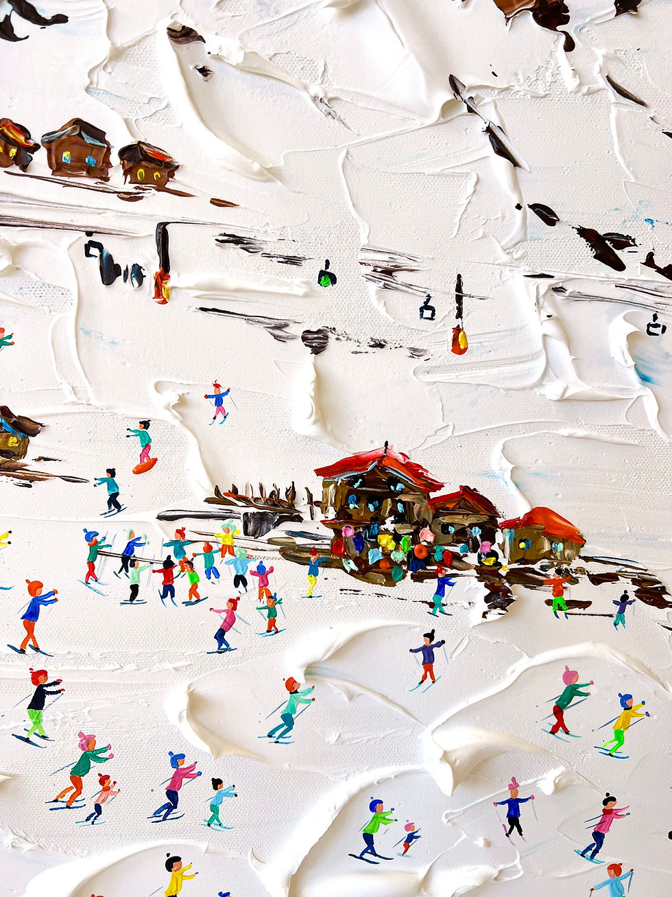 Thumbnail: Amazing  Dolomites; Original painting