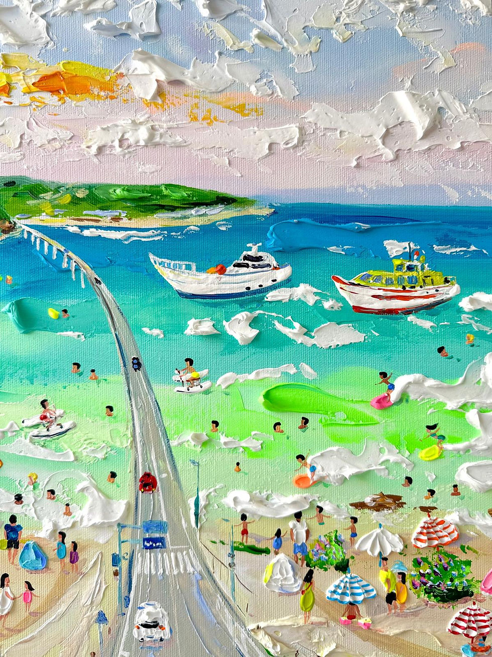 Thumbnail: Commission painting for Osamu, /Amazing Tsunoshima /