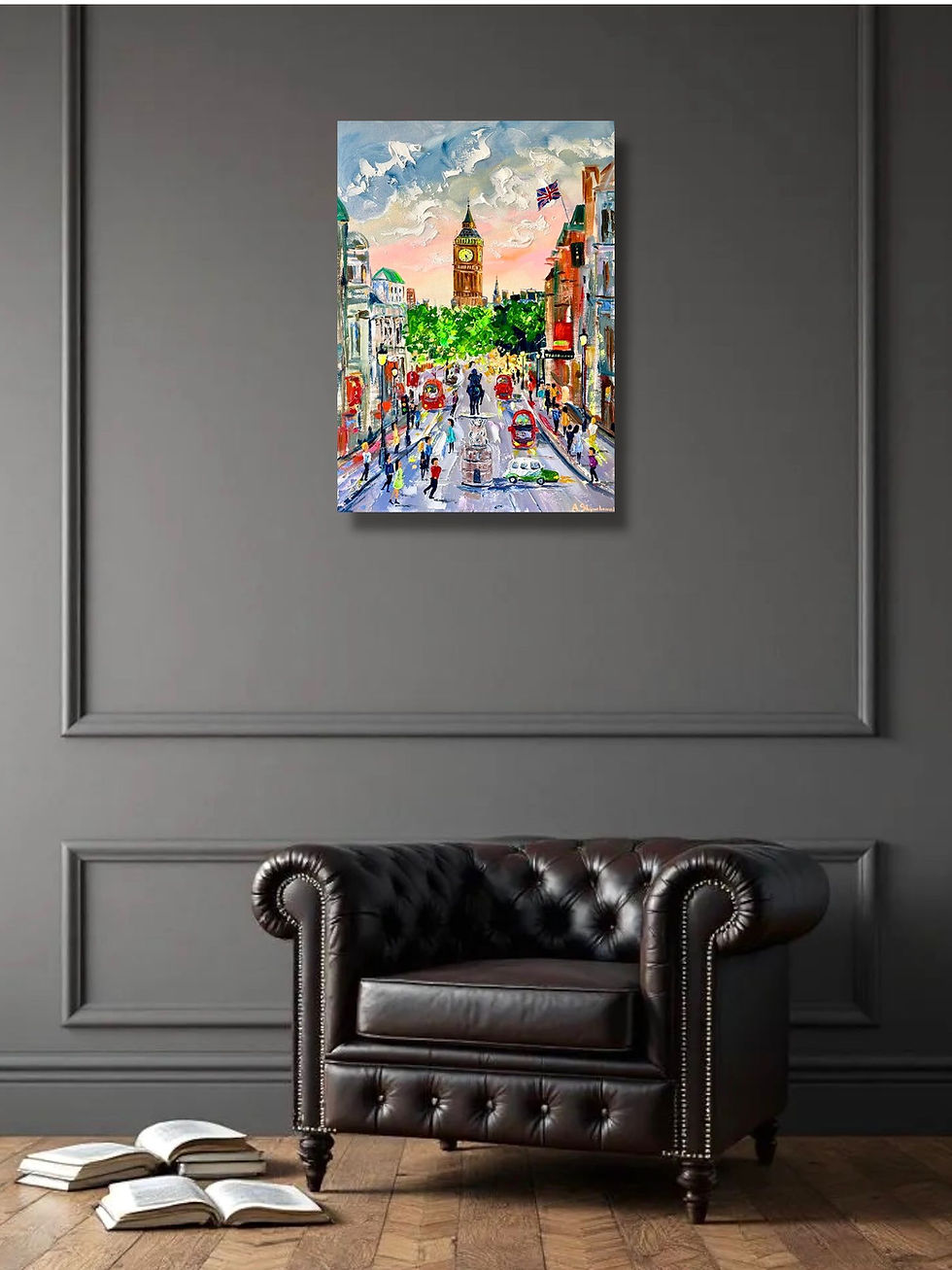 Thumbnail: London afterglow