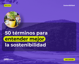 50 términos para entender mejor la sostenibilidad