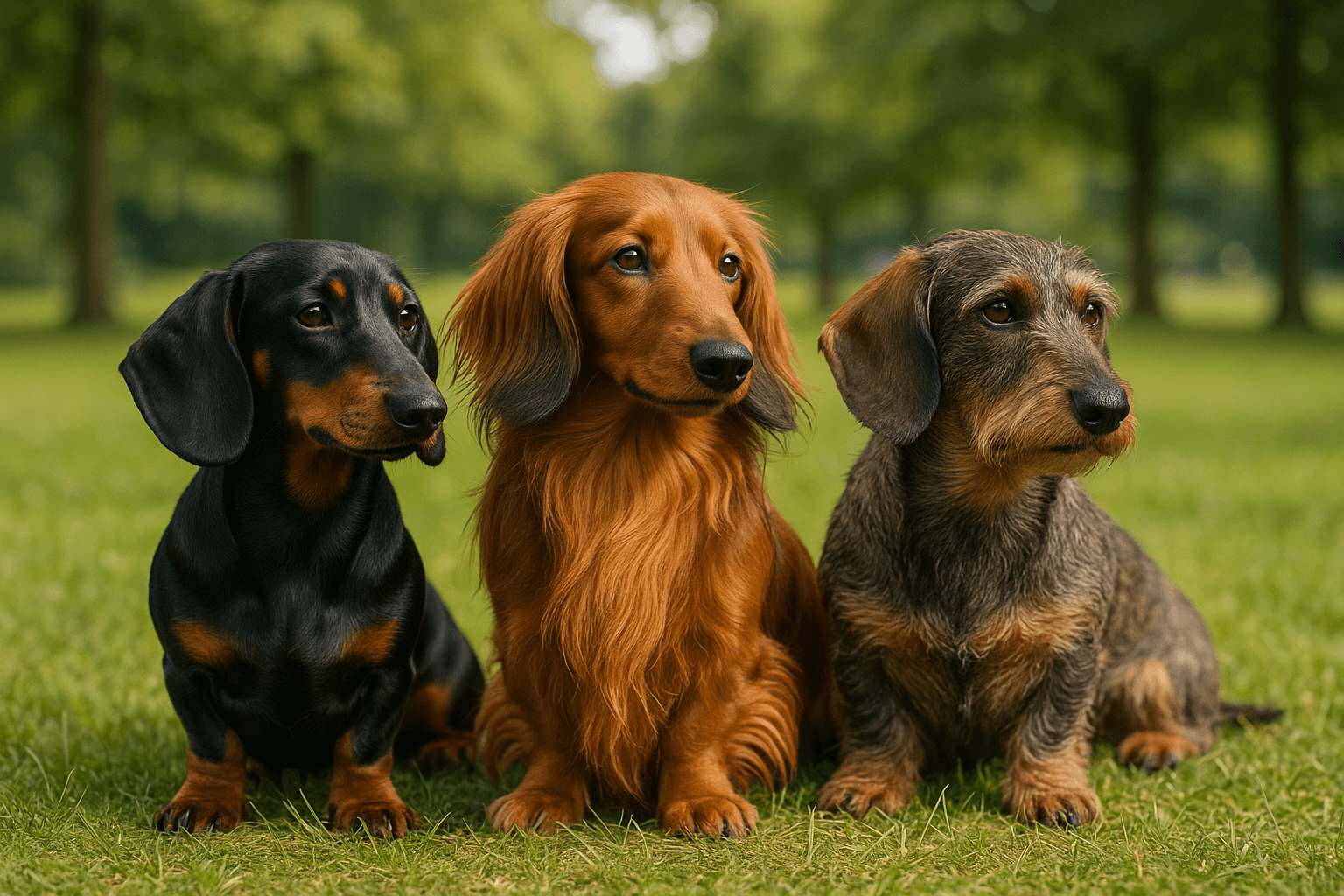 Tipos de Teckel: pelo corto, largo y duro – Características y cuidados