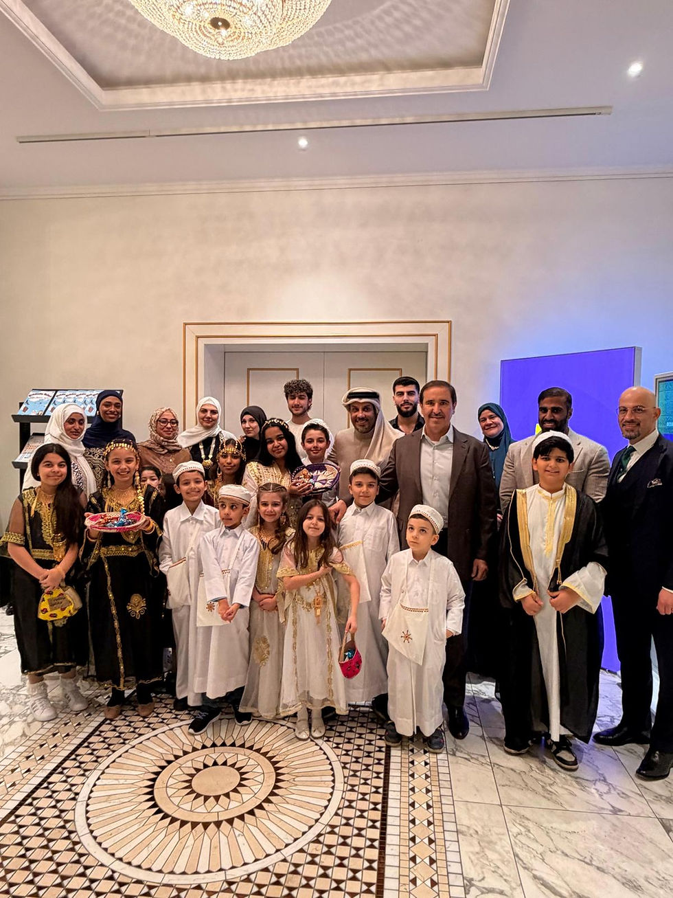 Bild mit dem katarischen Botschafter