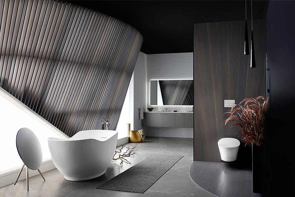 Thumbnail: INTEGRATED TOILET & BIDET - KOHLER VEIL Wall Hung