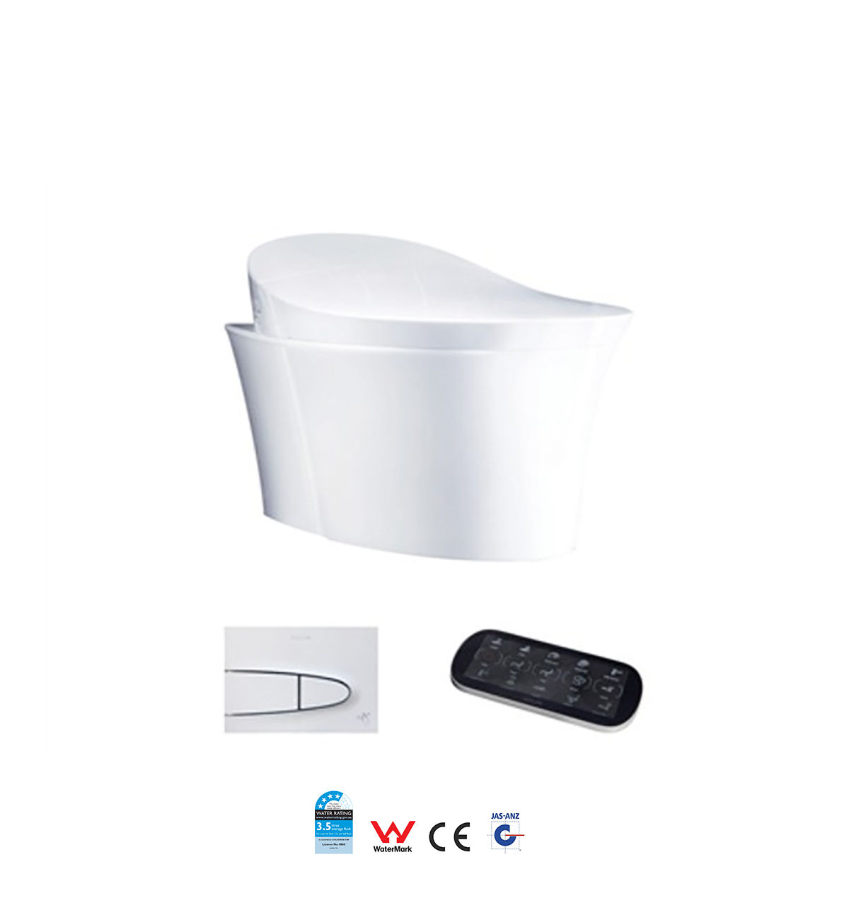 INTEGRATED TOILET & BIDET - KOHLER VEIL Wall Hung