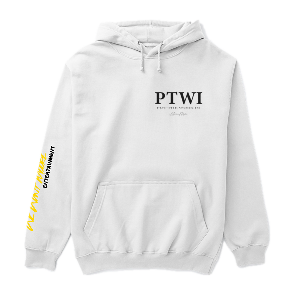 PTWI hoodie wht