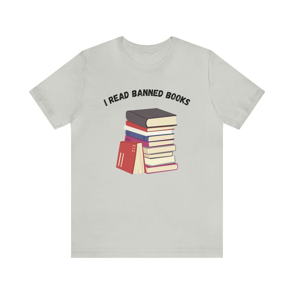 Thumbnail: "I Read Banned Books" Jersey Short Sleeve Tee