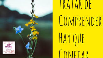 NO HAY QUE TRATAR DE COMPRENDER, HAY QUE CONFIAR EN ÉL