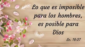 Todo es posible