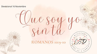 ¿Qué soy yo sin ti?