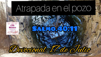 ATRAPADA EN EL POZO...