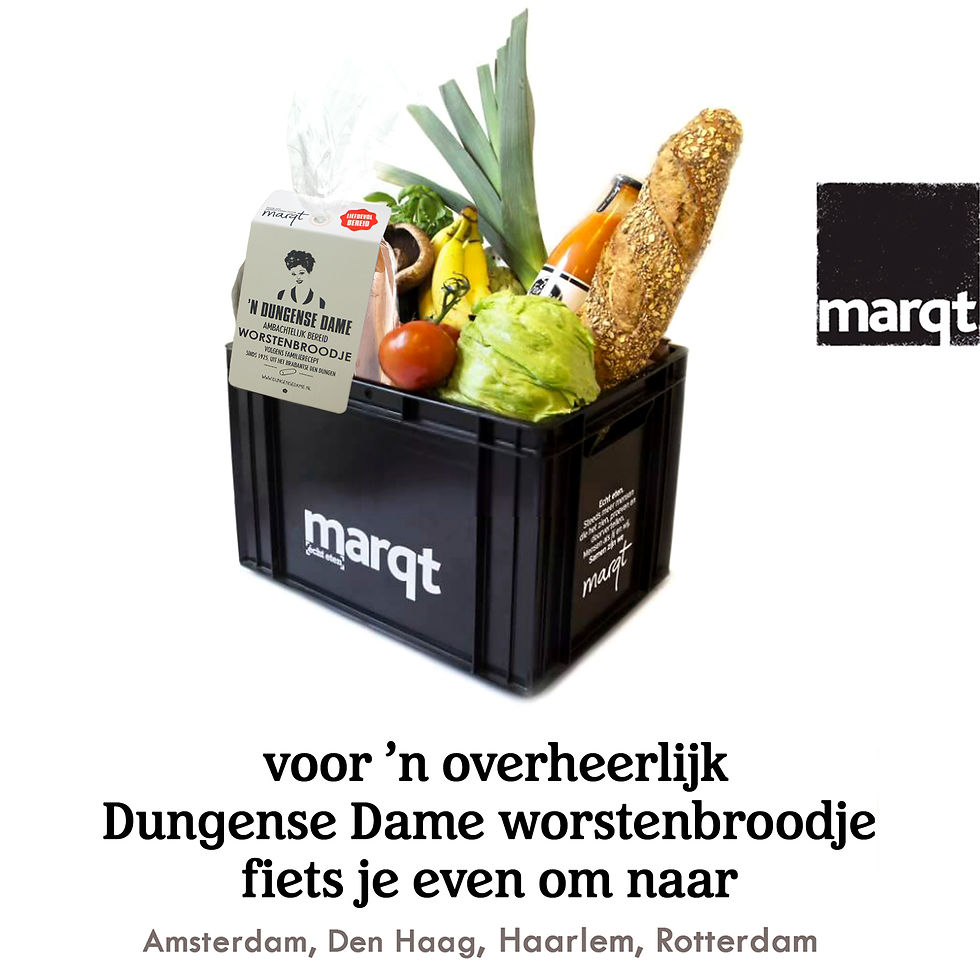n dungense dame worstenbrood, worste
