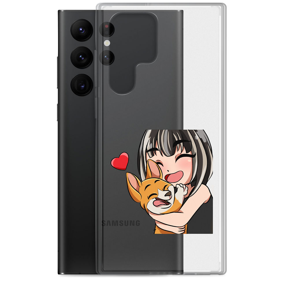 Thumbnail: Ari and Archie Clear Case for Samsung