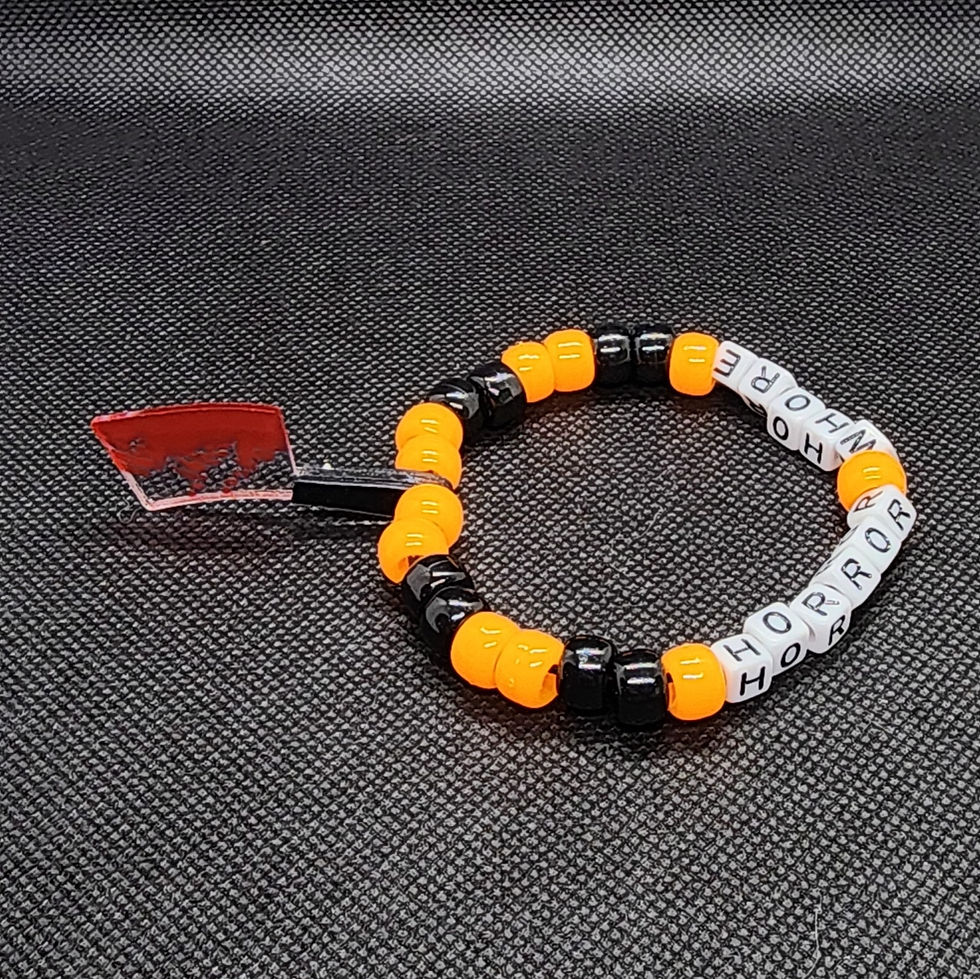 Thumbnail: Cleaver Charm Kandi Bracelet