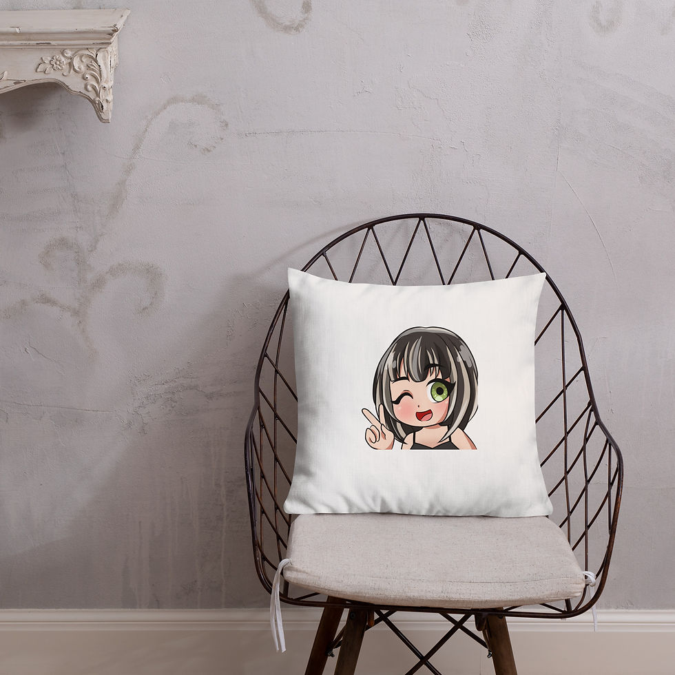 Thumbnail: Ari Heavy Metal Logo Premium Pillow