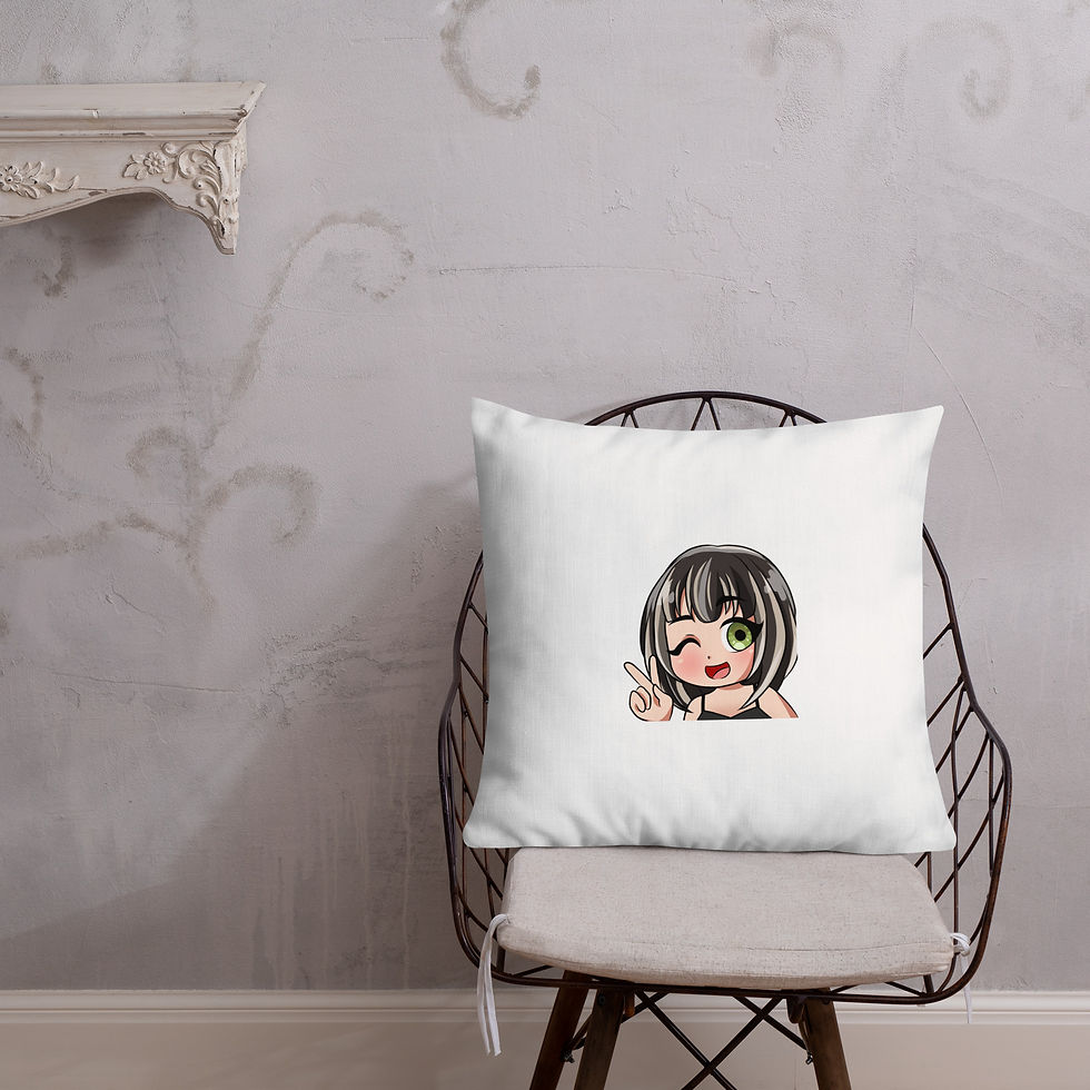 Thumbnail: Ari Heavy Metal Logo Premium Pillow