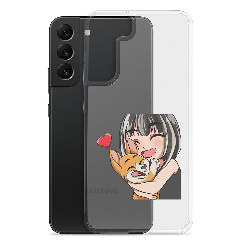 Thumbnail: Ari and Archie Clear Case for Samsung