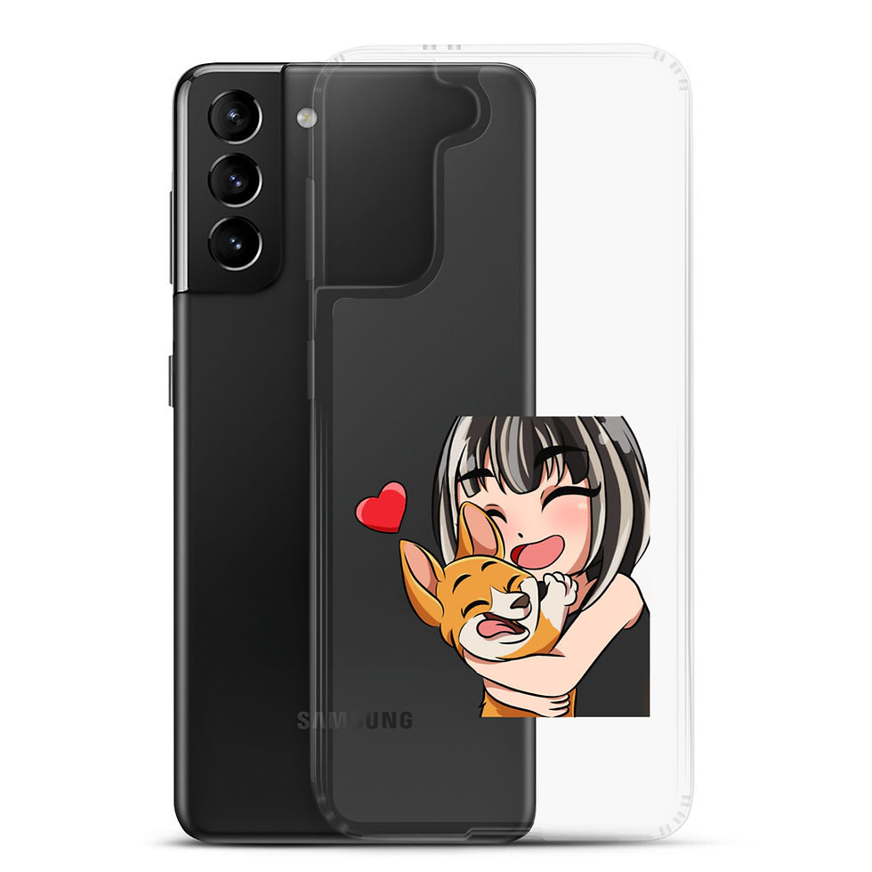 Thumbnail: Ari and Archie Clear Case for Samsung