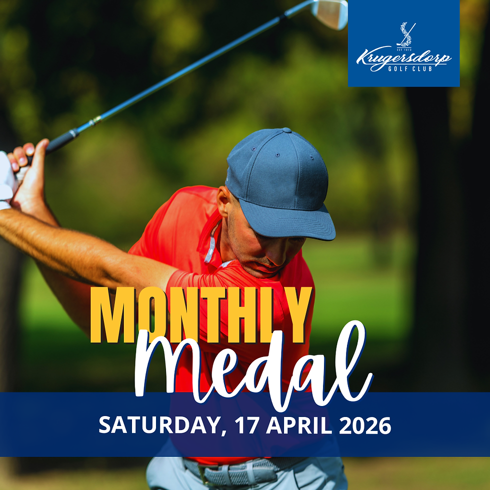 Monthly Medal - Apr 2026