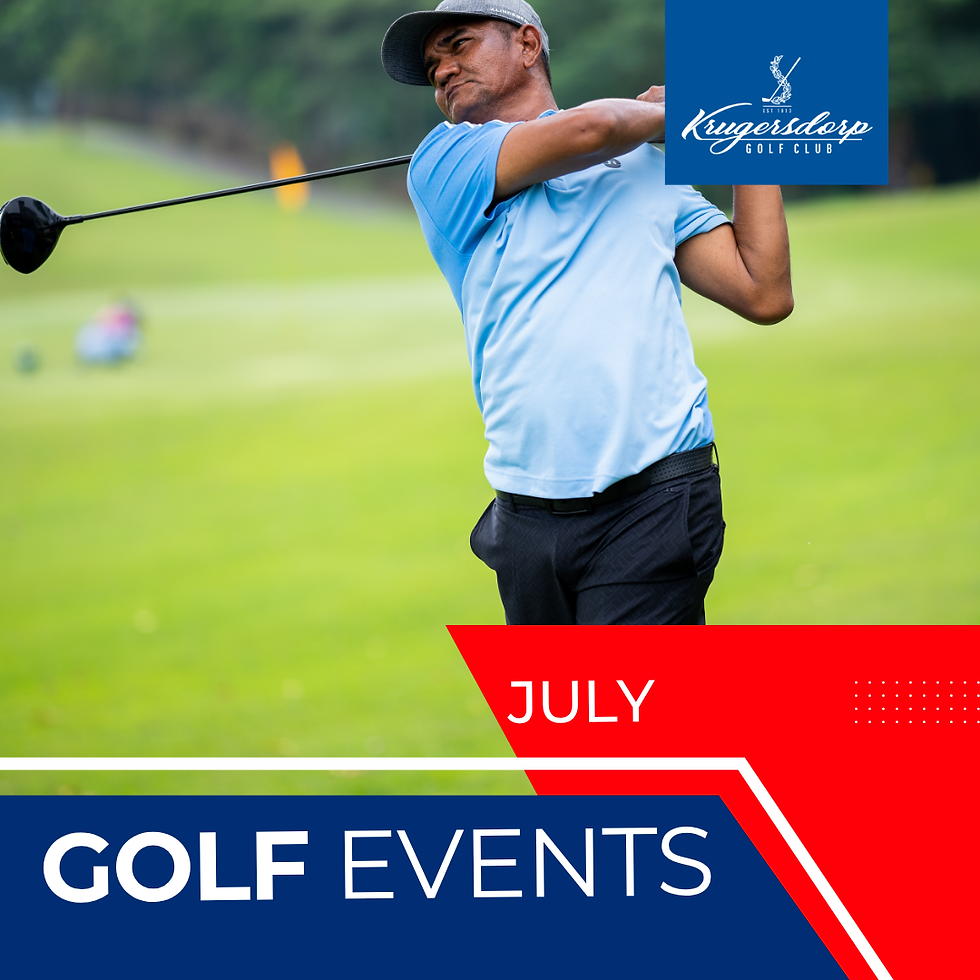 Upcoming Golf Events - Jul 2026