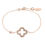 Thumbnail: Open Clover Bracelet