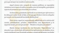 "Un Mal Sueño para un MINUSVÁLIDO"