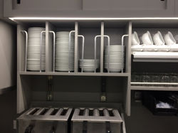 Compartiment à vaisselle