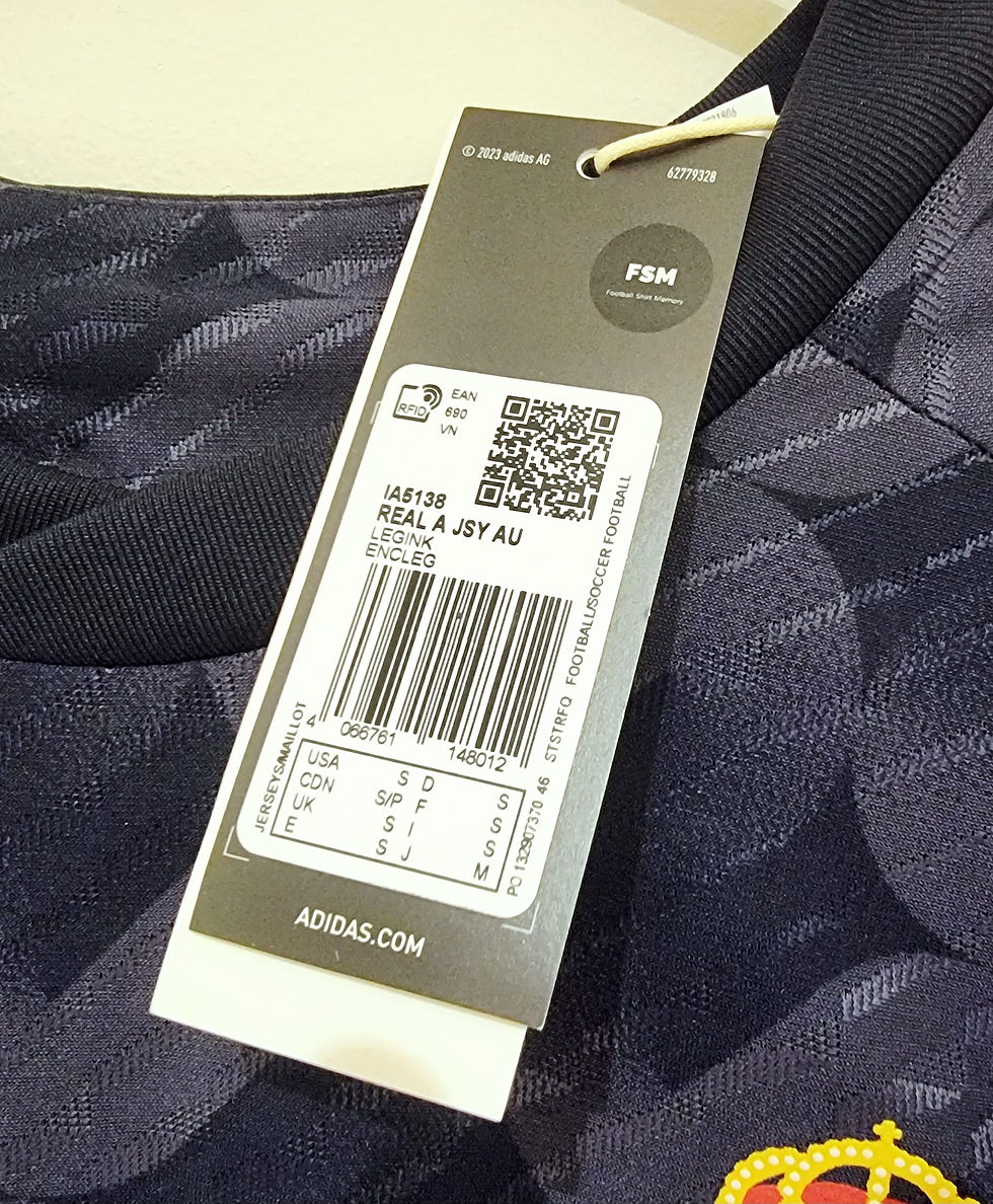 Thumbnail: *BNWT* 23/24 Real Madrid Authentic Away Shirt #10 Modric