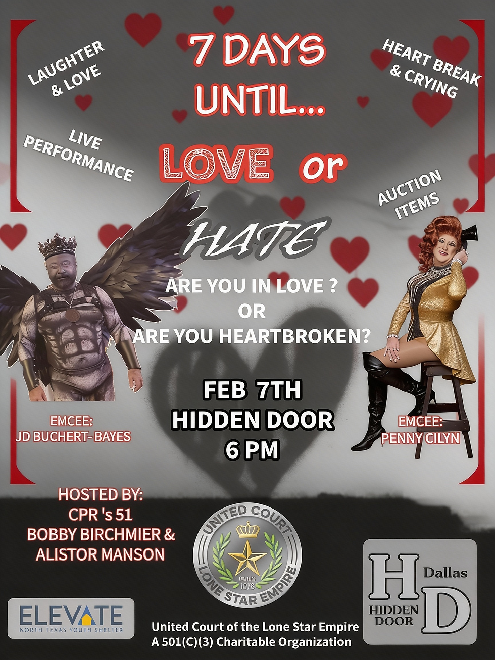 7 Days Until Love or Hate