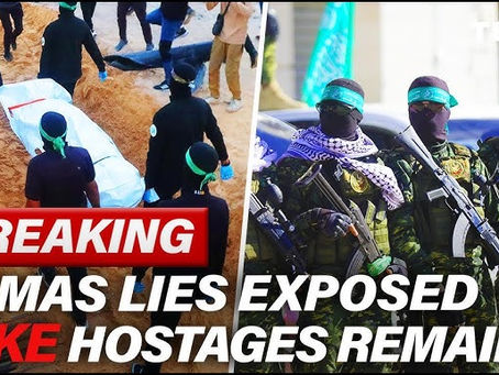 Watch "BREAKING: Hamas LIES on Hostage Remains; IDF CRUSHES Rafah Tunnels — Hezbollah Hit