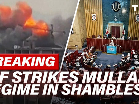Watch "BREAKING: Israel BOMBS Iran's Top Mullah Council; Islamic Regime COLLAPSING