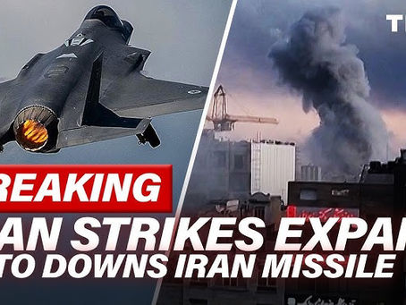 Watch "BREAKING: Israeli, US Warplanes DOMINATE Iran’s Skies; NATO Downs Turkey-Bound Missile