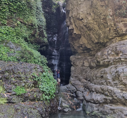 hidden waterfall