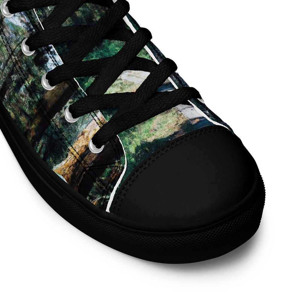 Thumbnail: Men’s high top canvas shoes