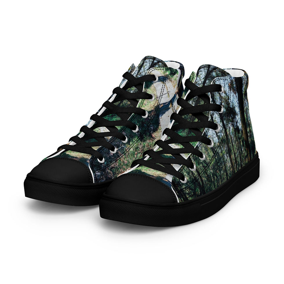 Thumbnail: Men’s high top canvas shoes