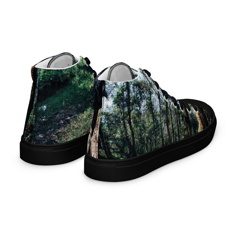 Thumbnail: Men’s high top canvas shoes