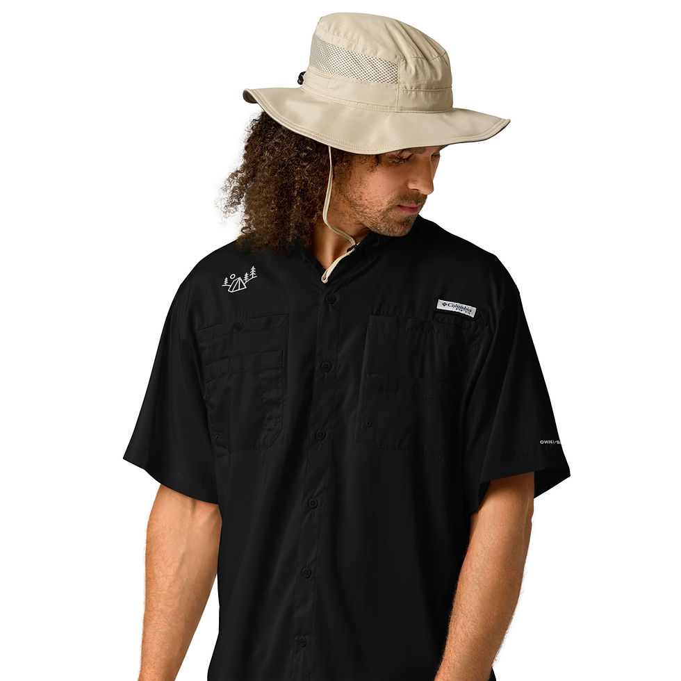 Men’s Columbia short sleeve button shirt