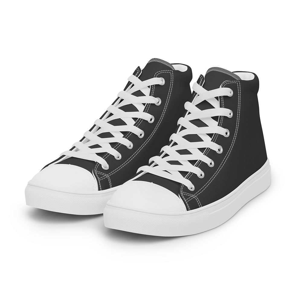 Thumbnail: Men’s high top canvas shoes
