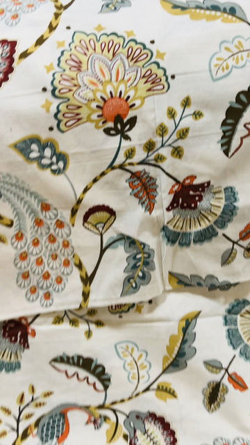 Thumbnail: Anokhi Double Bedsheet (White - King Size)