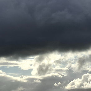 dark and light clouds